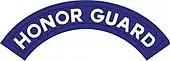 Honor Guard Tab of the 3rd Inf Reg