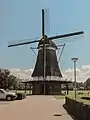 Windmill (molen de Maagd) in Hulshorst