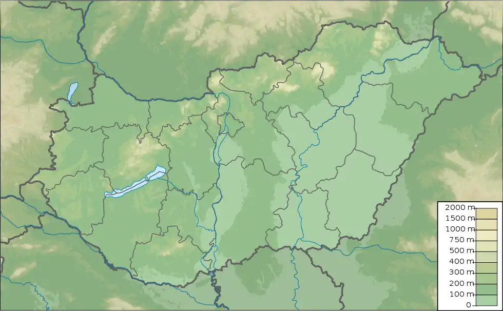 Budaörs is located in Hungary