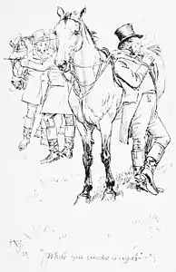 While you smoke a cigar