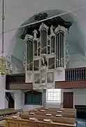 The organ of the church