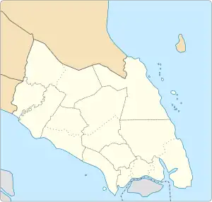 Kukup is located in Johor