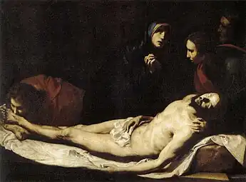 Pietà, 1633, 157 x 210&nbsp;cm., Thyssen-Bornemisza Museum