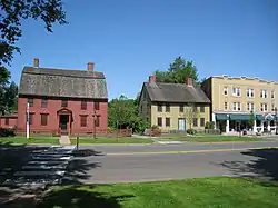 Joseph Webb and Isaac Stevens houses