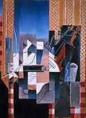 Juan Gris, 1913, Violon et guitare (Violin and Guitar), oil on canvas, 81 x 60&nbsp;cm, Museo Nacional Centro de Arte Reina Sofía