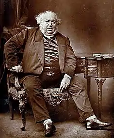 Woodburytype of Jules Gabriel Janin