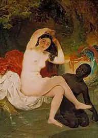 Bathsheba, 1832, Tretyakov Gallery