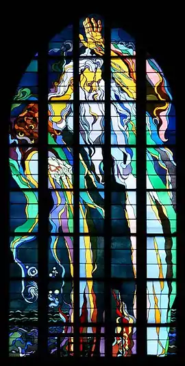 Stanisław Wyspiański, stained glass for St. Francis's Church in Kraków, ca. 1900