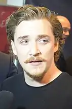 Kyle Gallner at the 2015 world premiere of "Band of Robbers" in Los Angeles, California.