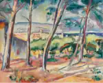 La Ciotat; by Othon Friesz; 1907; oil on canvas, 65.7 by 81&nbsp;cm.; unknown collection