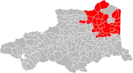 Location within the Pyrénées-Orientales department