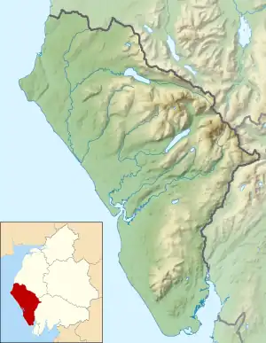 Red Pike is located in the former Borough of Copeland
