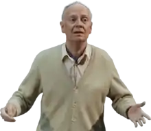 Illussie in September 2014, while lecturing on the "Thom-Sebastiani theorem" in Bures-sur-Yvette, France.