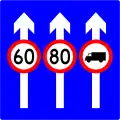 45c)&nbsp;— Lane use sign