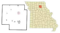 Location of Atlanta, Missouri