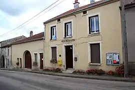 The town hall in Châtillon-sur-Saône