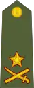 Major general(Hindi: मेजर - जनरल, romanized: mejar - janaral)(Indian Army)