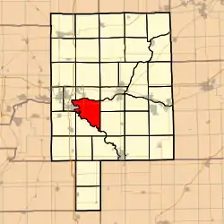 Location in LaSalle County