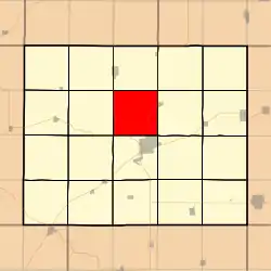 Location in Crawford County