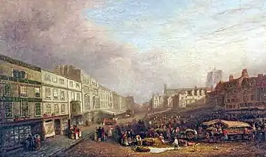 Market Place, Norwich (1842), Norfolk Museums Collections