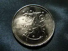 1&nbsp;Mk obverse