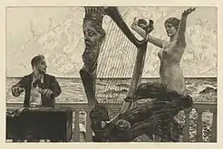Evocation, from the series Brahmsphantasie, Opus XII, no, 2  (1894), 21.8 x 34&nbsp;cm., National Gallery of Art, Washington D. C.