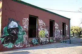 Main building before restoration