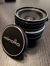 W.Rokkor-PI 21&nbsp;mm f/4.5 for Minolta SR-mount SLRs