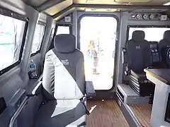 Wheelhouse exterior watertight door