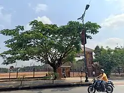 Near the entrance of Nehru Maidan