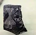 Potsherd with human figures