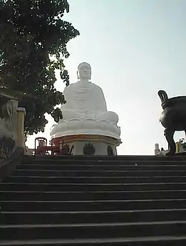 Hải Đức Buddha, the 30&nbsp;ft tall statue built in 1964 at Long Sơn Temple in Nha Trang.