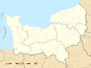 Le Sap is located in Normandy