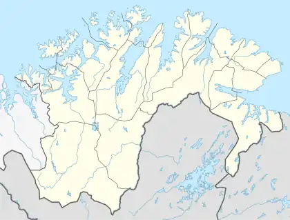 Jarfjorden is located in Finnmark