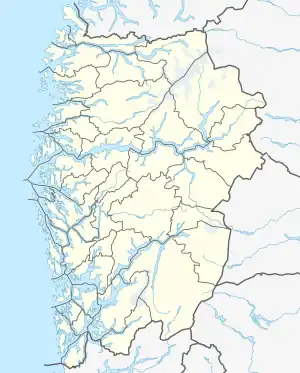 Leirvik is located in Vestland