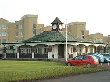 The Old Starter's Box. Previously it was a golf course starter's box