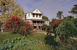 Director's house in Sorgvliet.