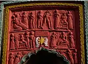 Terracotta decorations in Shyamachandrajiu temple