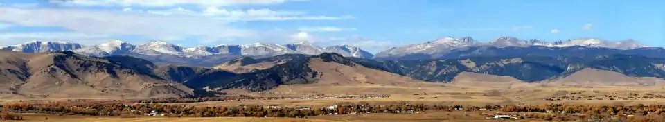 Eastern slope of the Bighorns above Buffalo, WY