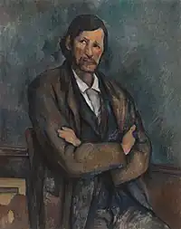 Paul Cézanne, c. 1899, Homme aux bras croisés (Man With Crossed Arms), oil on canvas, 92 x 72.7&nbsp;cm