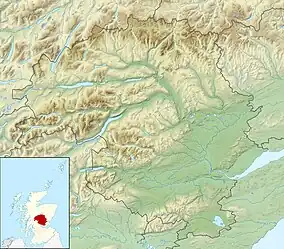 Rae Loch is located in Perth and Kinross
