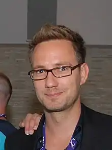 Peter Gornstein at a CFC Filmmakers Reception in 2011