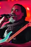 Willis performing in 2015