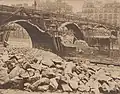 Demolition of the Pont de la Tournelle (published in Le Miroir (magazine)&nbsp;[fr]