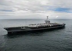 USS&nbsp;George Washington&nbsp;(CVN-73), a Nimitz-class aircraft carrier
