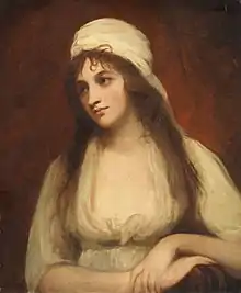 Portrait by 
George Romney