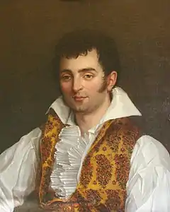 Portrait of a Man in an Embroidered Waistcoat
