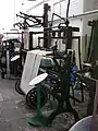 Drawing-in frame (at Queen Street Mill, Burnley)