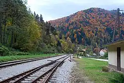 View from the Ruta train station(Drava&nbsp;Railway)