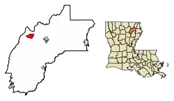 Location of Start in Richland Parish, Louisiana